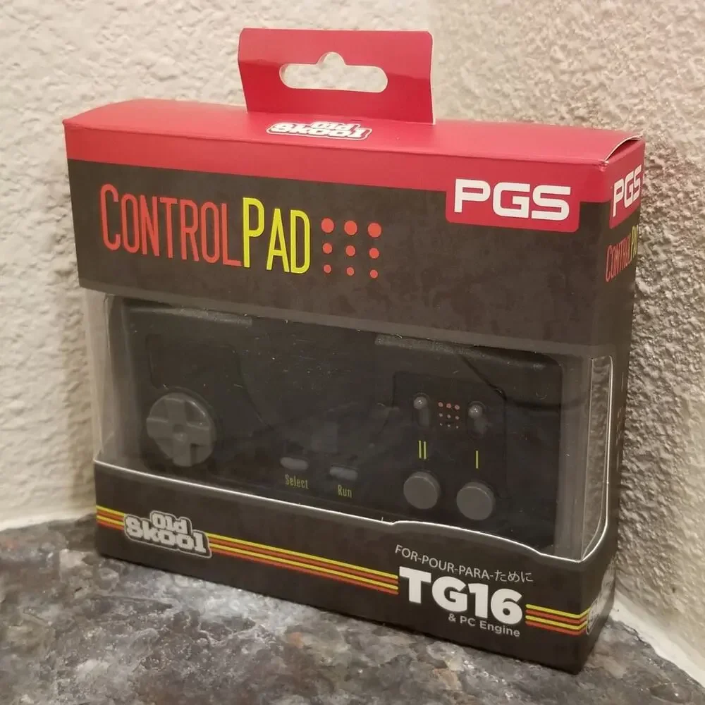 NEC Turbografx-16 / Turbo Duo Controller (NEW) - TG-16 Gamepad - Old Skool